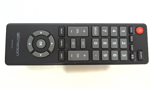 emerson tv remote not working